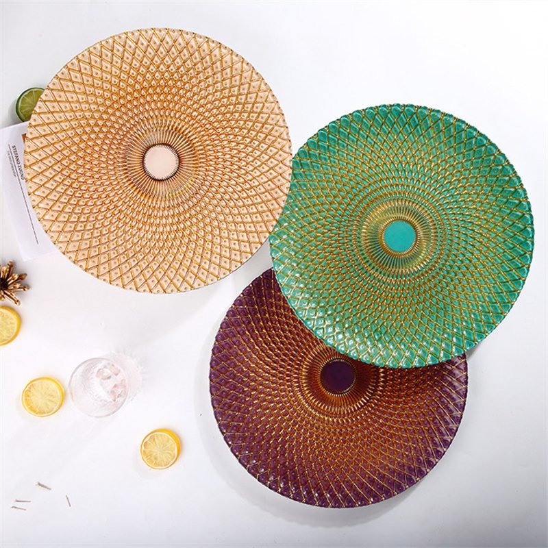 Wholesale Glass Charger Plate PZ-057 - Image 8